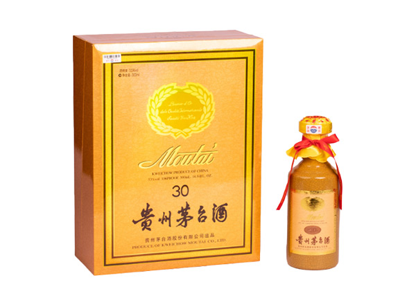 达州贵州茅台酒30年回收三十年陈酿年份茅台