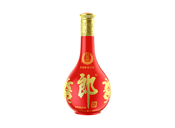达州回收郎酒红花郎·红十五