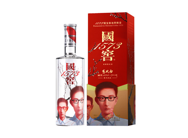 达州回收国窖1573·艺术新春酒·东方面