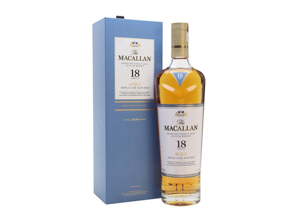 达州回收麦卡伦18年黄金三桶威士忌Macallan洋酒收购