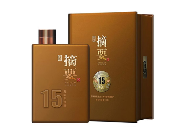 达州摘要15年回收摘要酒真实年份酒15年十五年金沙摘要盒装
