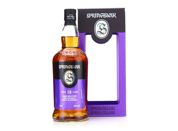 达州Springbank云顶18年威士忌回收云顶威士忌洋酒700ml
