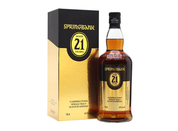达州SpringBank云顶21年威士忌回收苏格兰单一麦芽威士忌700ml进口洋酒收购