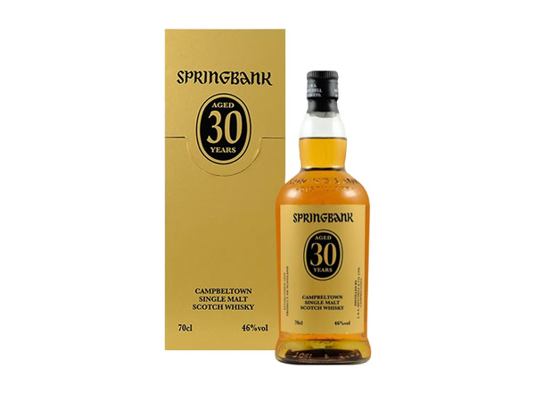 达州Springbank回收云顶30年威士忌苏格兰坎贝尔镇单一麦芽威士忌洋酒700ml礼盒