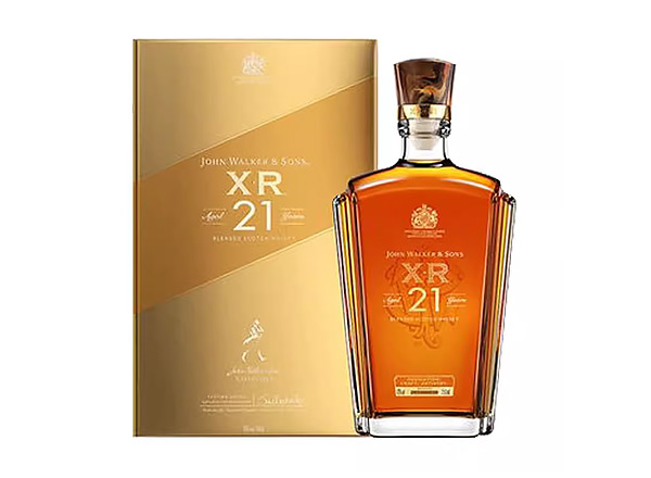 达州Johnnie Walker尊尼获加XR21年回收尊尼获加威士忌约翰走路洋酒750ml礼盒