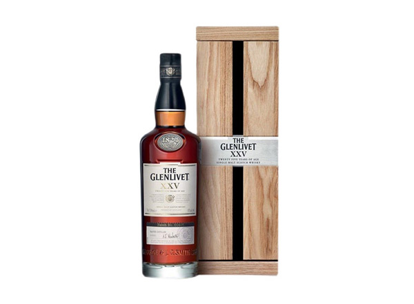 达州格兰威特威士忌回收格兰威特25年陈酿威士忌The Glenlivet XXV洋酒上门收购