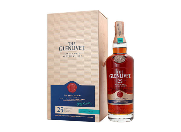 达州The Glenlivet回收格兰威特25年苏格兰单一麦芽威士忌陈酿风味创造系列