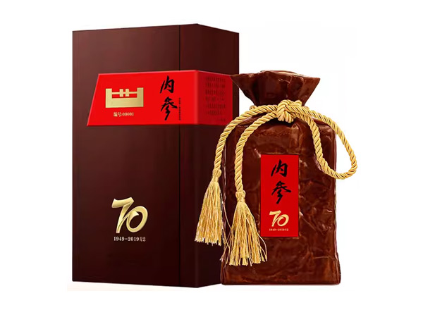 达州酒鬼酒回收内参酒70纪念酒1949-2019年收藏52度500ml馥郁香白酒礼盒