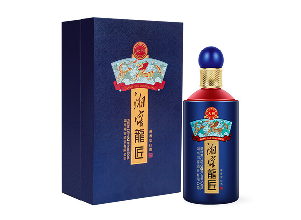 达州回收湘窖龍匠天和酱香型53度白酒上门收购湘窖酒龙匠天和礼盒装