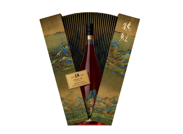 达州鹤驻18年黄酒回收鹤驻新花雕18年珍藏版千里江山图